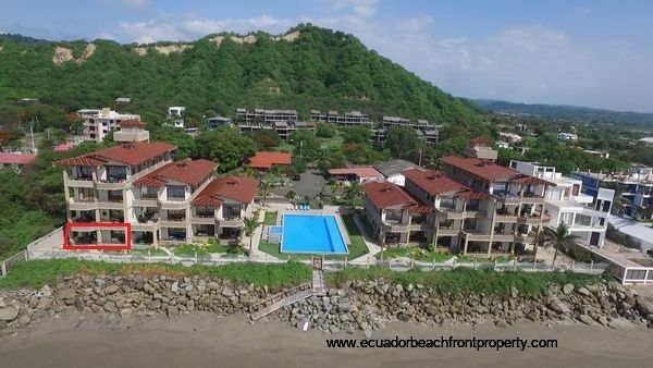 Beachfront Bliss - Furnished Beachfront Condo with Huge Pool