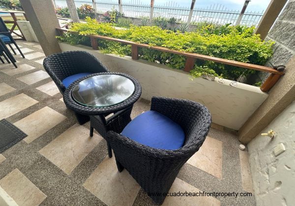 Patio by the pool