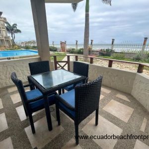 Patio by the pool