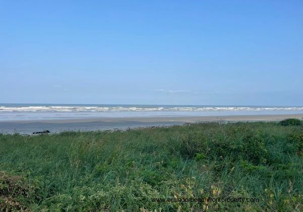 Ecuador beachfront land for sale