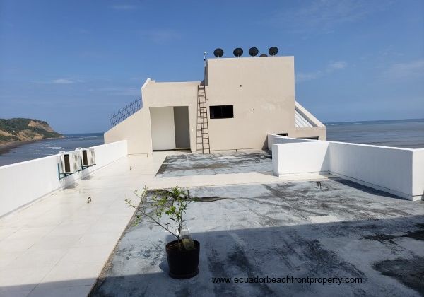 Rooftop terrace with so much untapped potential