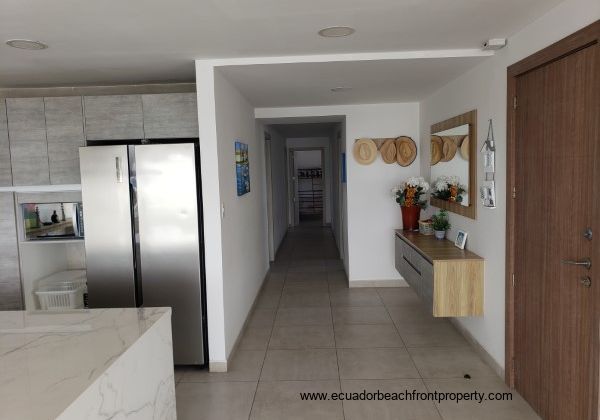 Entryway leading to bedrooms down the hall