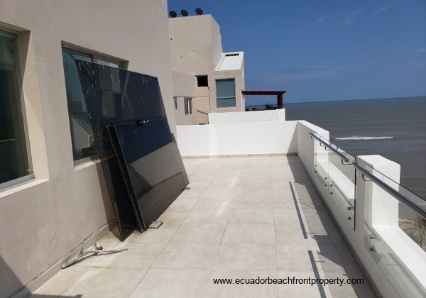 More of the main level terrace (previous glass from recent remodel will be removed) 