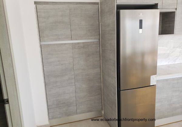 kitchen storage in master suite