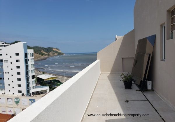 Terraces and balconies wrap around to maximize views