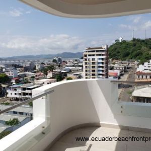 city, hillside and bay views