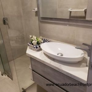 Tastefully remodeled bathrooms