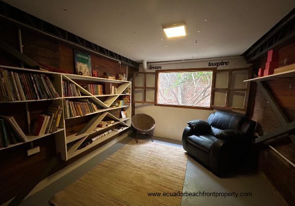 Library and playroom