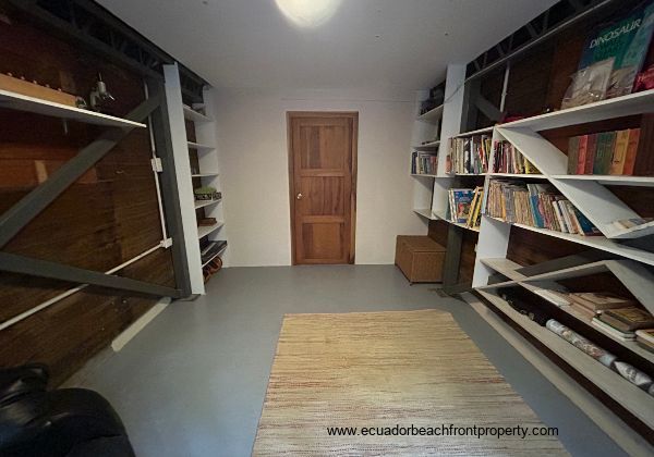 Library and playroom