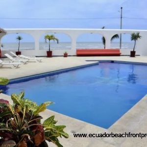 oceanfront pool area