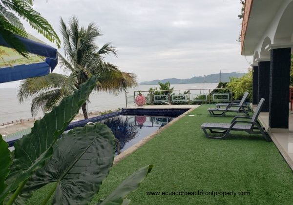 infinity-edge pool with expansive view