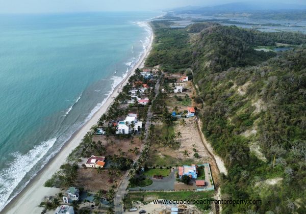 Aerial view of the Coco Beach development