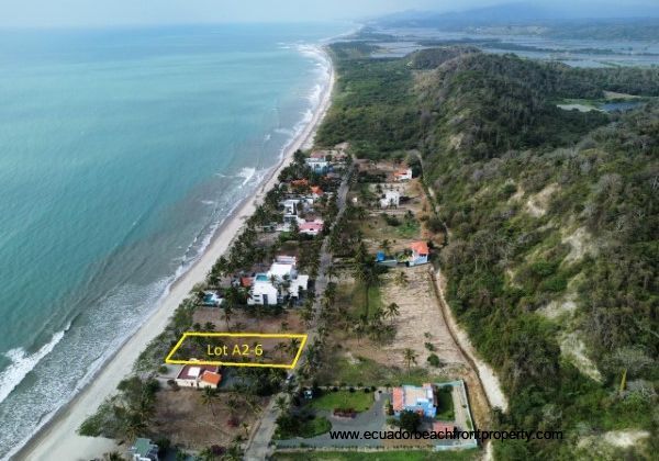 Lot A2-6 Spectacular Beachfront in Coco Beach Gated Community