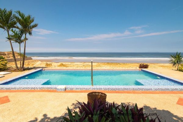 Private oceanfront pool