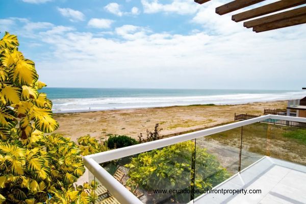 Ocean views from one of the master bedrooms