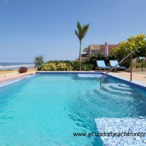 Private oceanfront pool