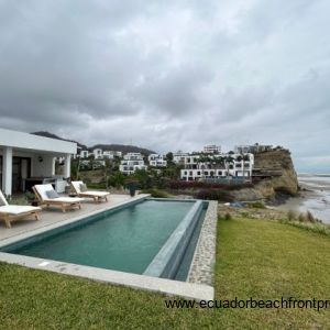 Oceanfront heated pool