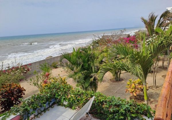 Garden and ocean views