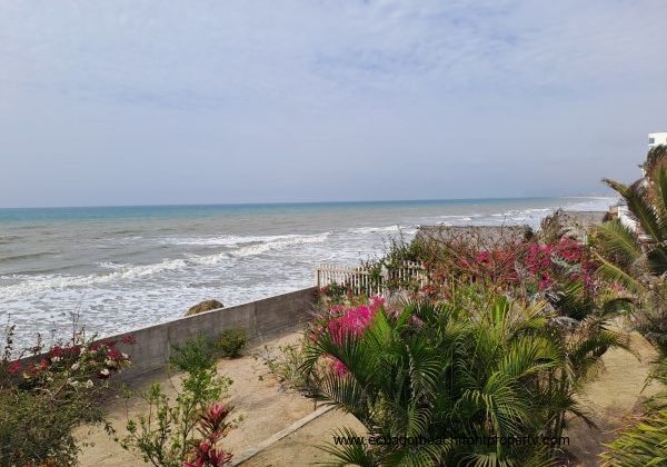 Garden and ocean views