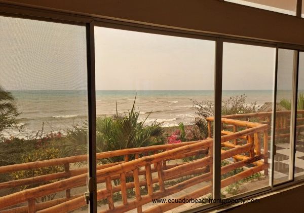 Sweeping ocean vistas from the main bedroom