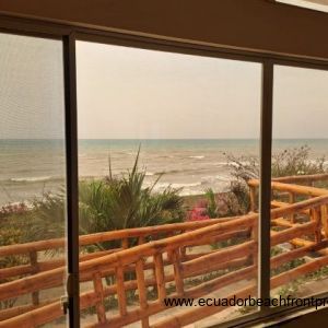 Sweeping ocean vistas from the main bedroom