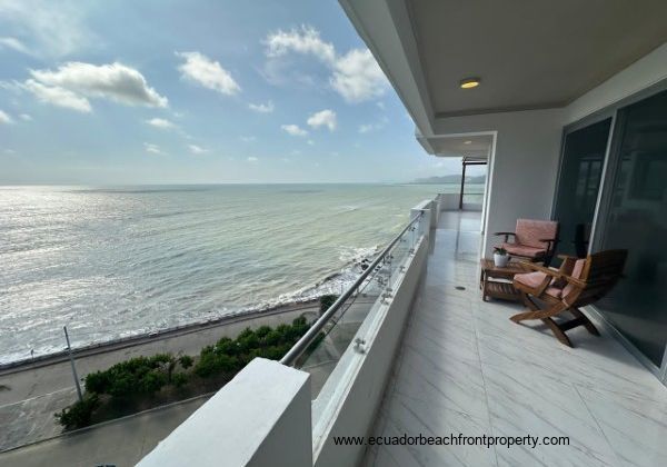 Stunning views from the terrace