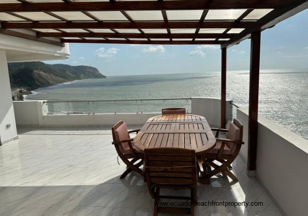 Stunning views from the terrace
