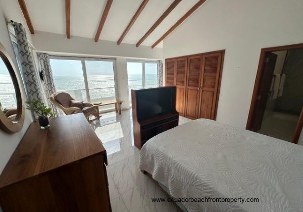 Master bedroom on upper floor