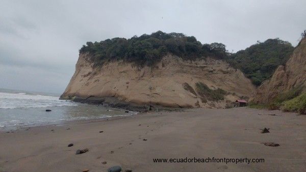 Spectacular coastline with primary tropical forests