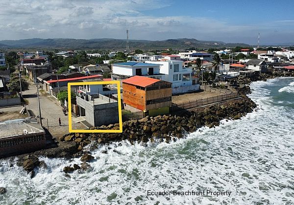 Oceanfront Construction with Garage/Workshop